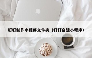昭通钉钉制作小程序文件夹（钉钉自建小程序）